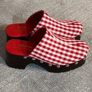 Matisse Miller Wood-Bottom Heeled Clogs (US 7)